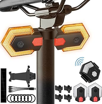 Amazon | Palumma自転車テールライト ウインカーライト リアライト