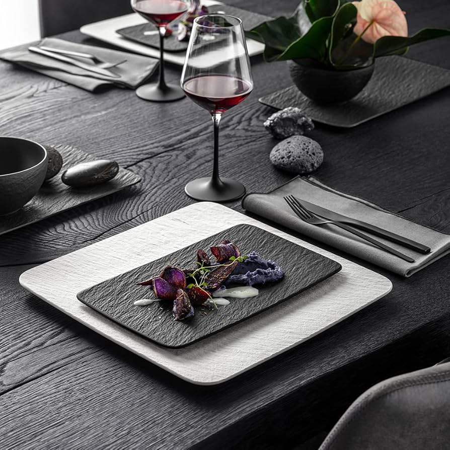 Amazon.com | Villeroy & Boch Manufacture Rock Rectangular