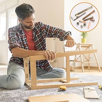 Amazon | 50セット ベッド二段ベッドハードウェア交換キット ボルト