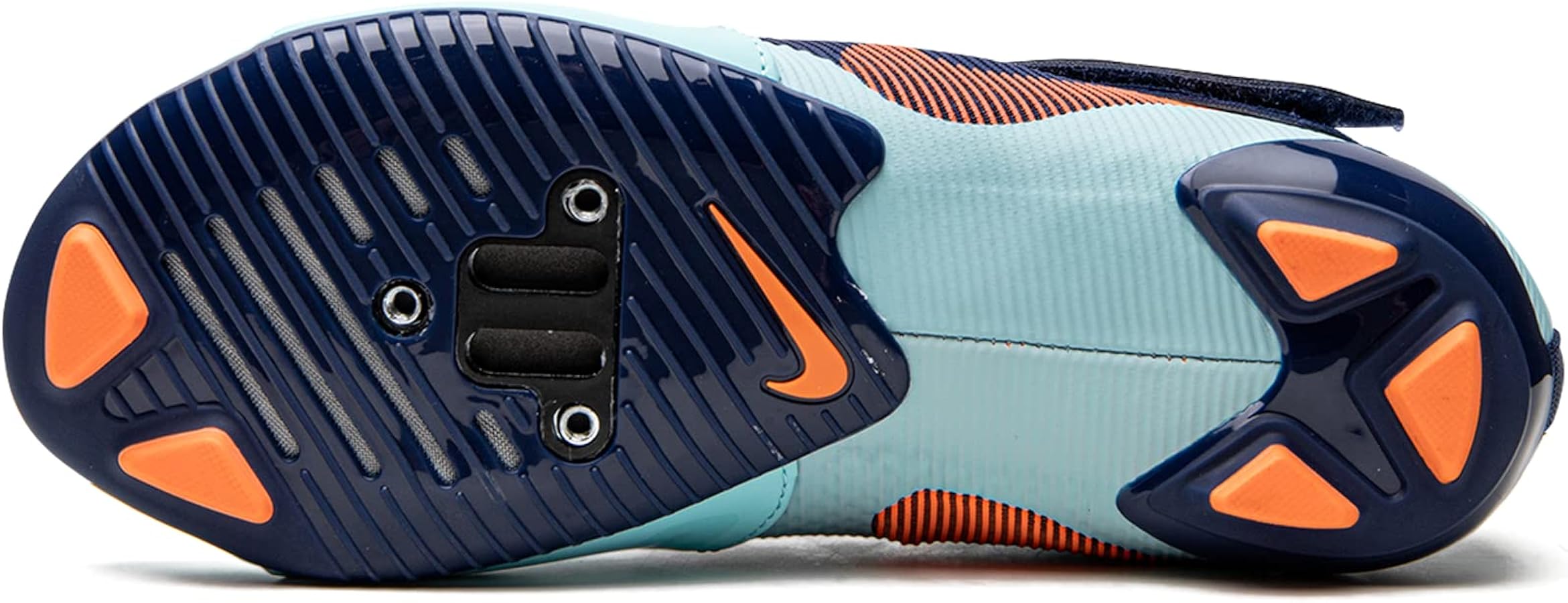 Amazon | Nike メンズ スパイク, Blue Void Total Orange Copa, 25.5