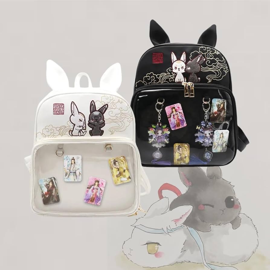 Amazon.co.jp: NABEN 魔道祖師 リュック 痛バッグ 痛バ うさぎの刺繍