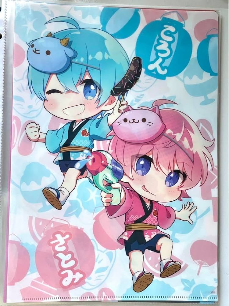 新品☆すとぷり【さとみ】クリアファイル☆水着ver.☆4点セット Amazon.