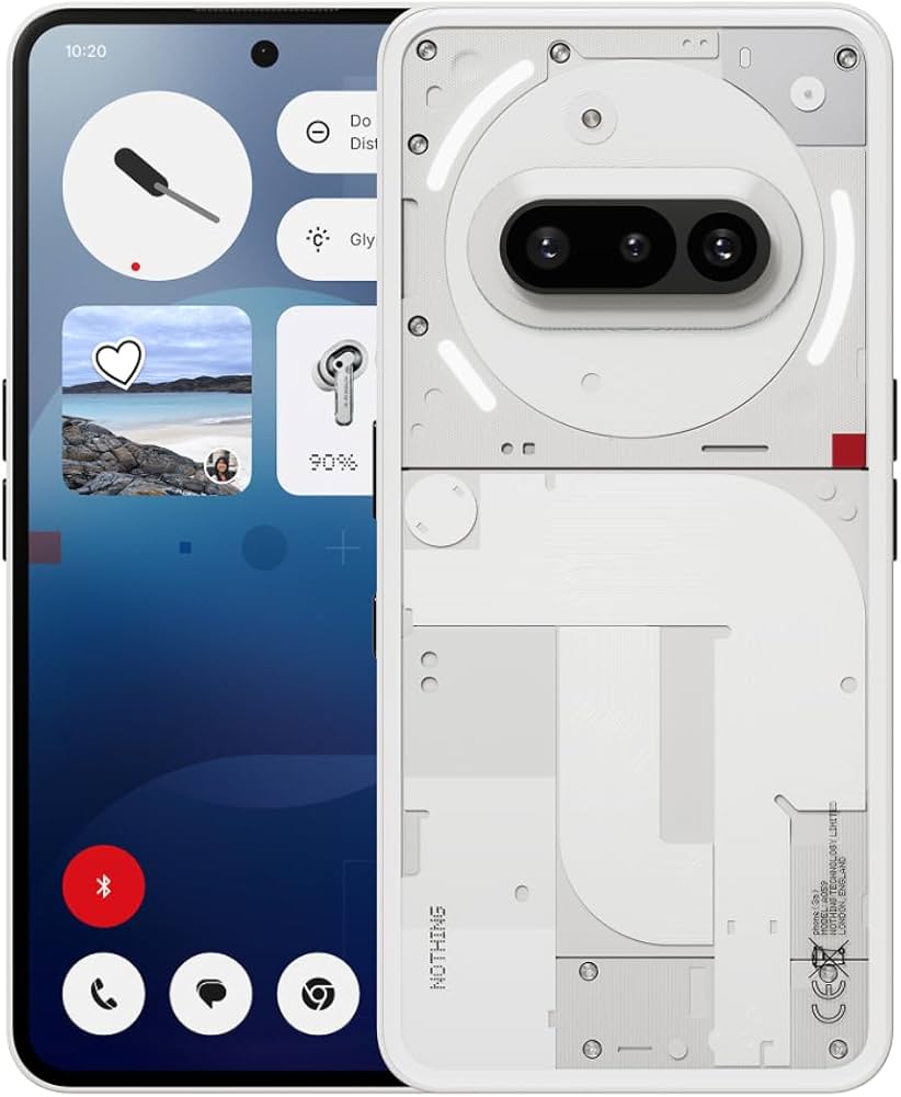 Nothing Phone (3a) 128 GB - Mobile Phone with Essential Space, 50