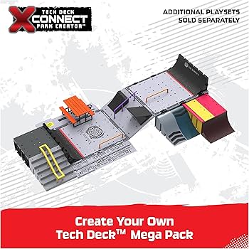 Amazon.com: TECH DECK, The Berrics Transforming Park, X-Connect