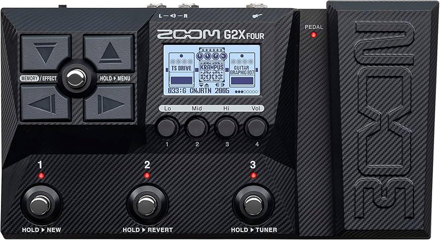 Amazon.com: Zoom G2X Four Guitar Multi-Effects Processor with