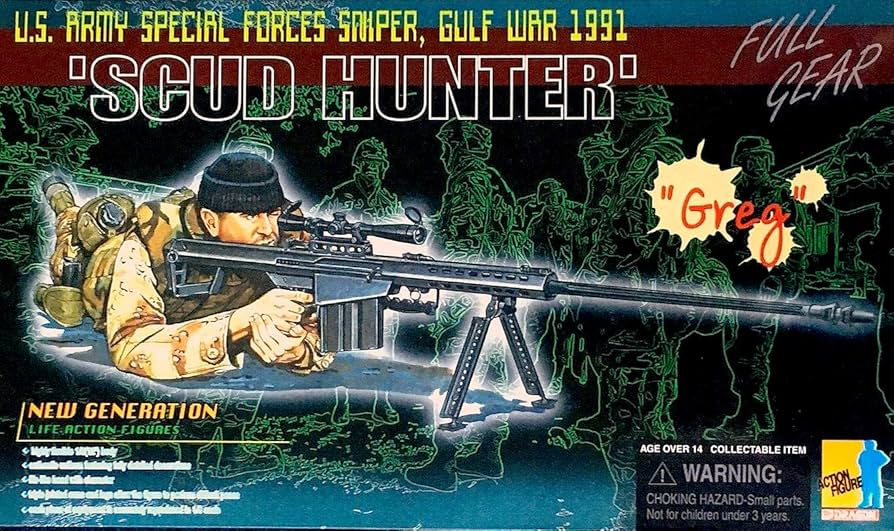 1/6 Scale Dragon Models Scud Hunter US Army Special Force Sniper