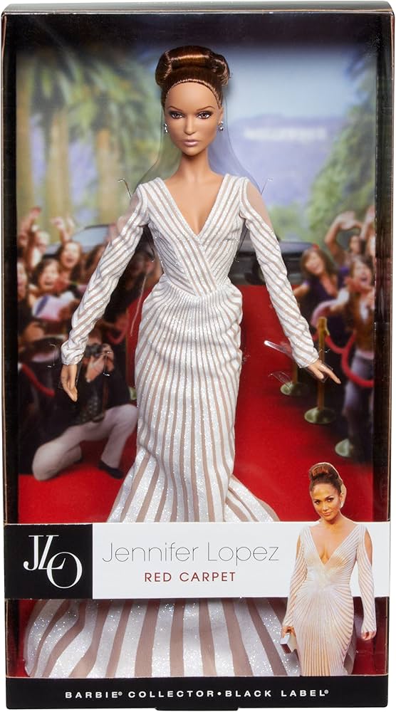 Amazon.com: Barbie Jennifer Lopez Red Carpet Doll : Toys & Games