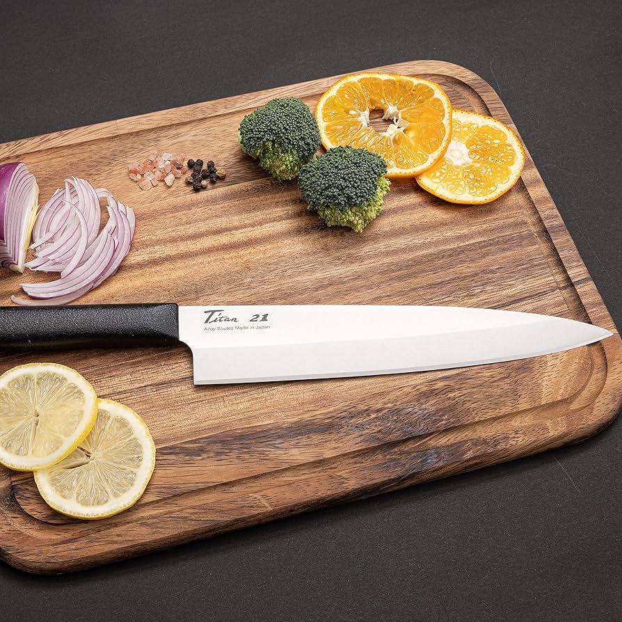 Amazon｜フォーエバー 日本製 銀チタンハイブリッド包丁 刺身包丁