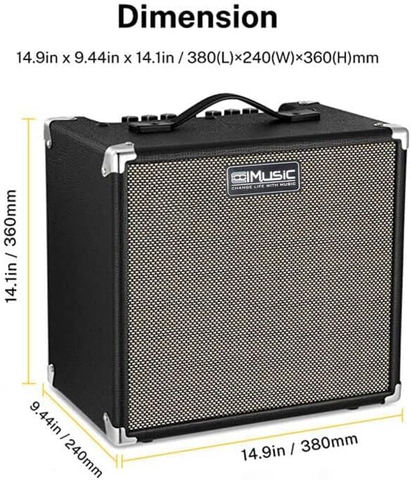 Amazon.com: TS112 Bass Guitar Amp 30W Electric Guitar Bass Combo
