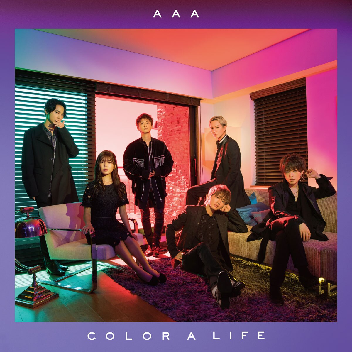 AAAニューアルバム『COLOR A LIFE』収録内容・ジャケット写真・商品