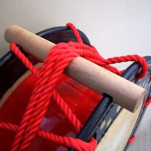 1セット❗️】エイサー締太鼓 直径30.0cm バチ付き（2個まとめても可