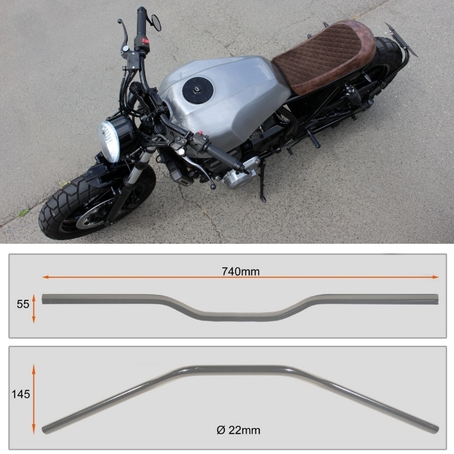 22.2mm スーパーバイクフラット ハンドルバー AN1 | 全商品 | ジー
