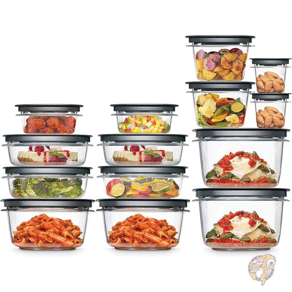 Rubbermaid ラバーメイド キッチン用品 食品保存容器 蓋付き コンテナ
