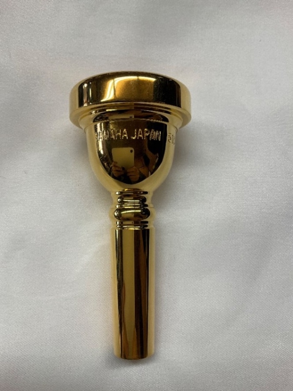u56412 中古 ヤマハ 51C4L 金メッキ全塗装 トロンボーン用マウスピース