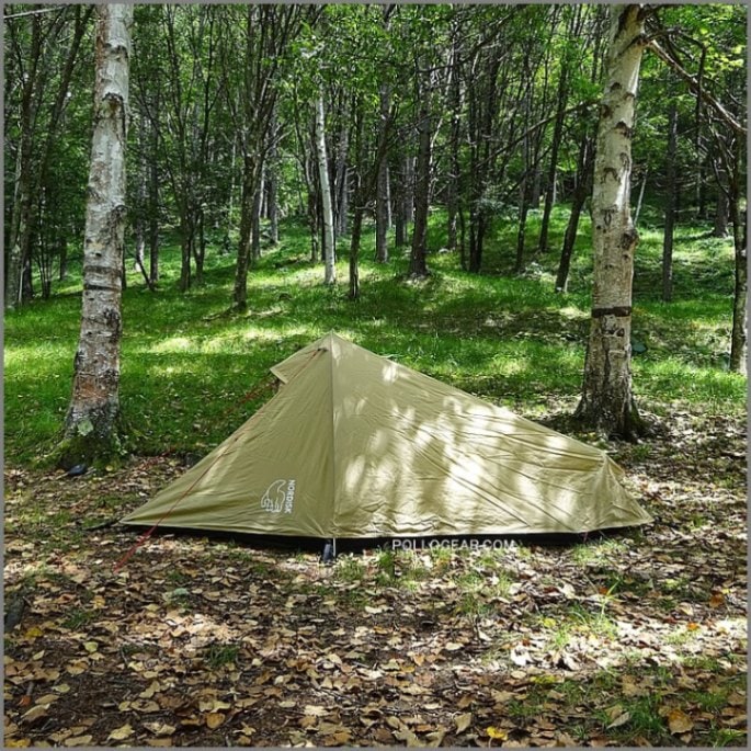 【旧ロゴ】　ノルディスク　nordisk 4×5 タープ　コットン 旧ロゴのNordisk(ノルディスク) NANDO250(現アスガルド7.1)[2019.07.02