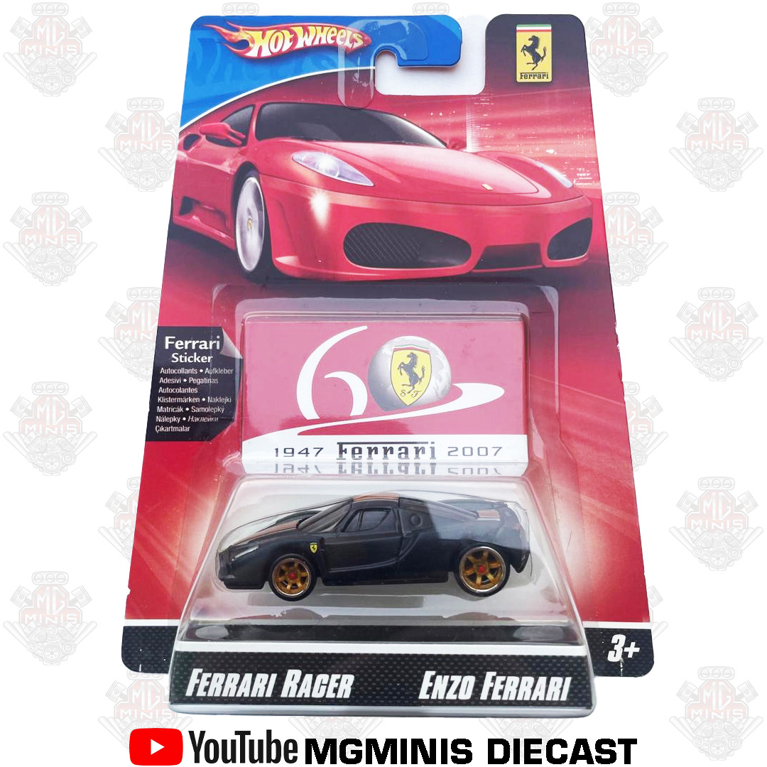 Hot Wheels Ferrari Racer Enzo Ferrari – MgMinis Diecast