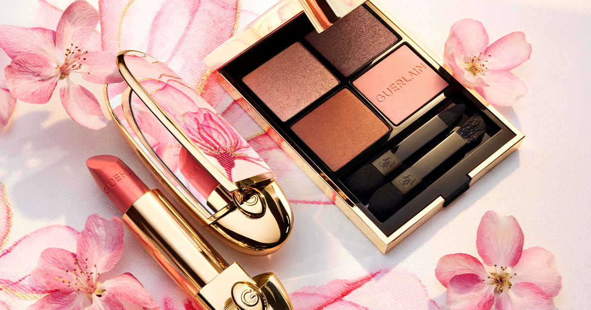 2025年春コスメ】「ゲラン」が桜の美しさを称えるルージュとアイ