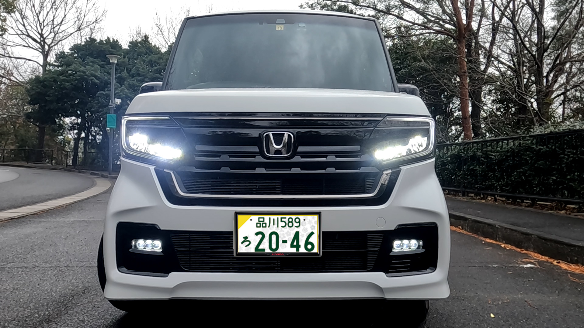 HONDA N-BOX 特別仕様車 全国図柄入りナンバープレート いよいよ 明日