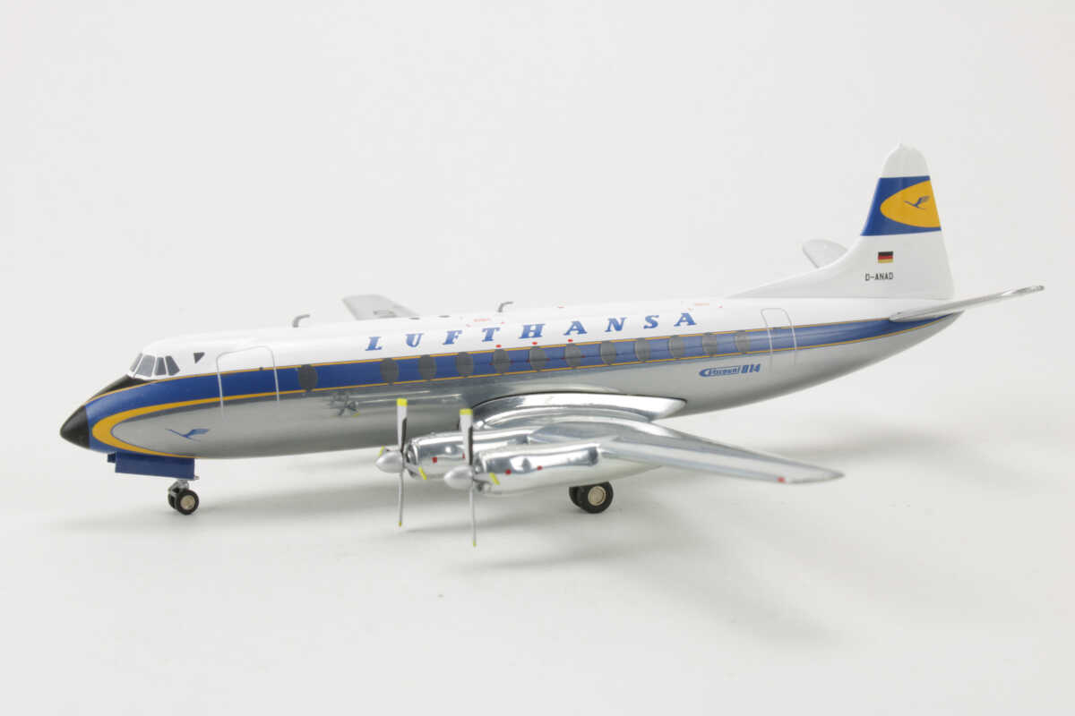 Vickers Viscount 814 Lufthansa D-ANAD Herpa 554220 1:200 - MW-Moba