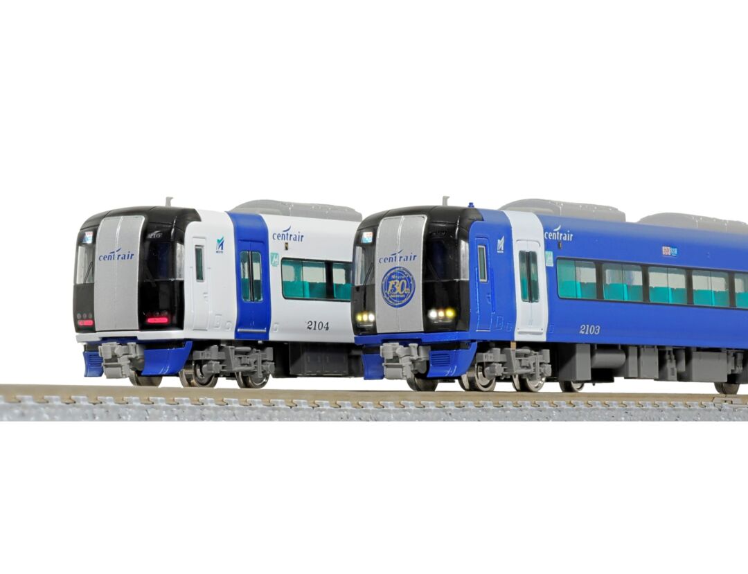 GM 名鉄2000系（名鉄創業130周年記念・ブルーミュースカイ）4両編成