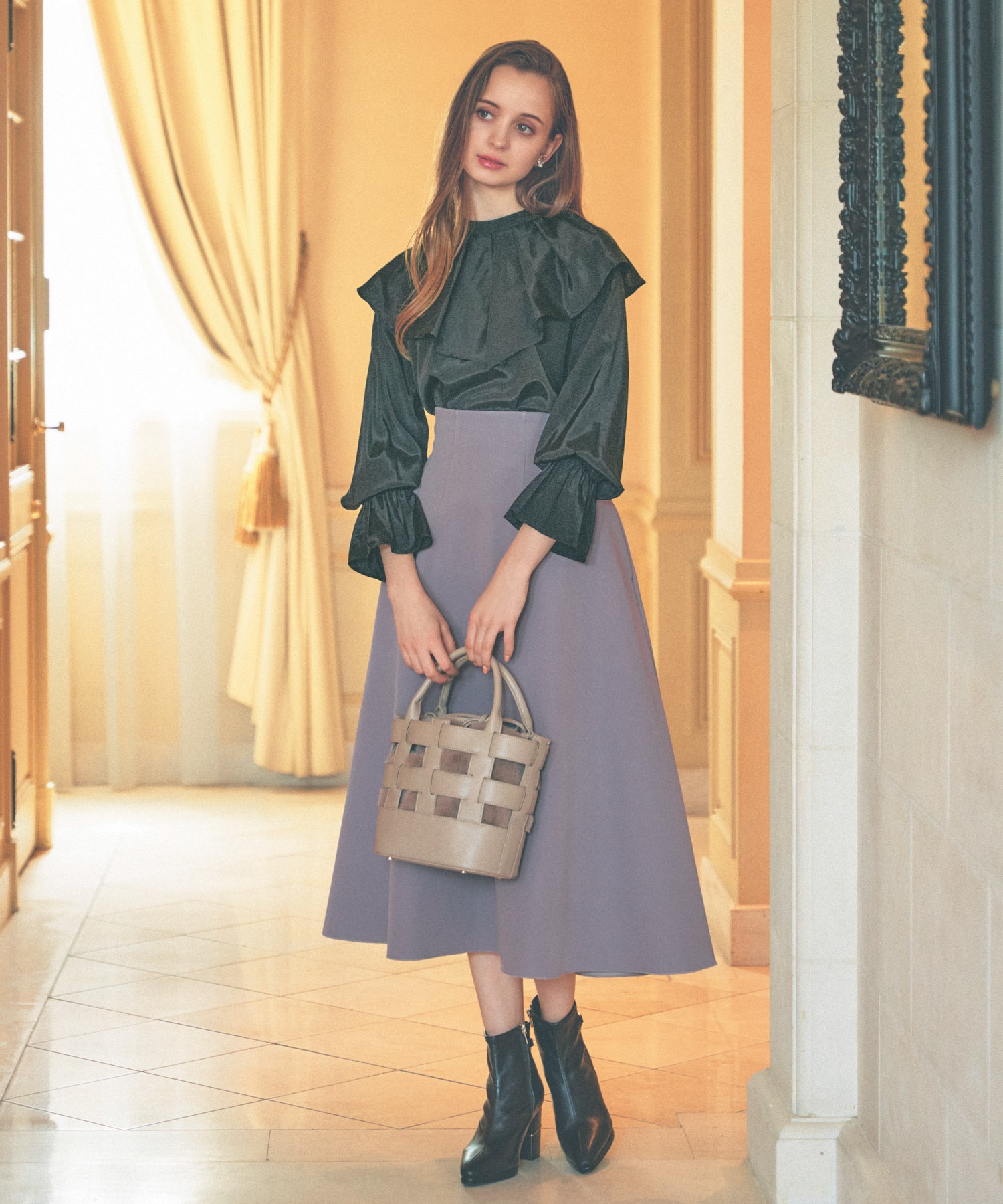 ボンディングフレアスカート | フレアスカート | NOELA OFFICIAL WEB STORE