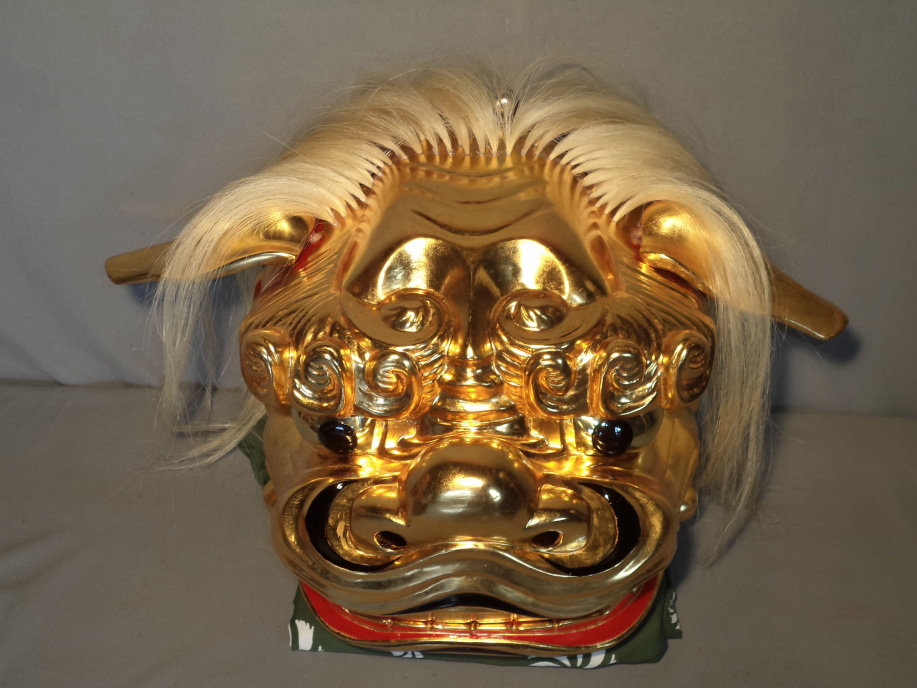 宇津戸神祇保存会様 一尺権九郎獅子頭