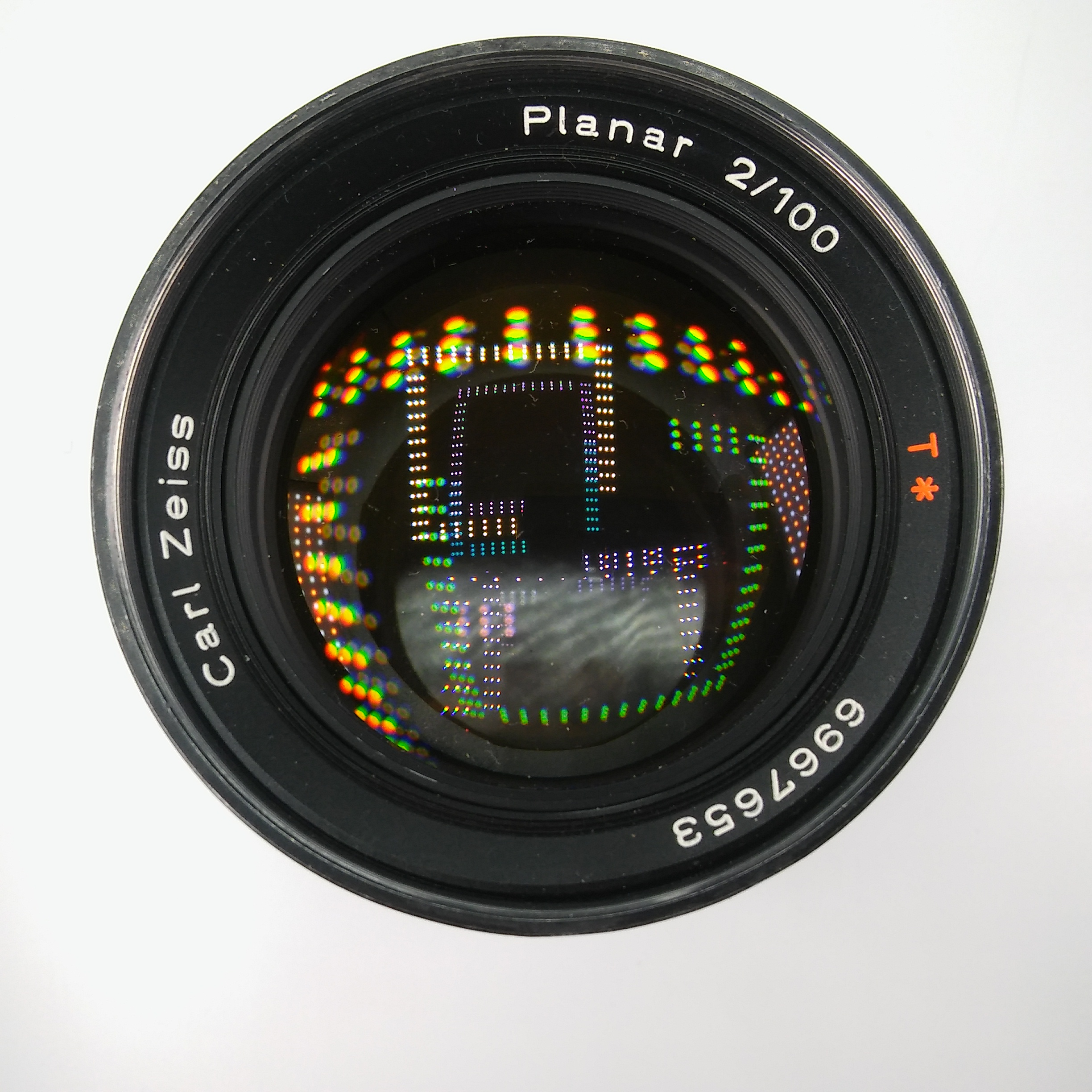 CONTAX Carl Zeiss Planar 100mm F2 T* MMG YCマウント ヤシカ