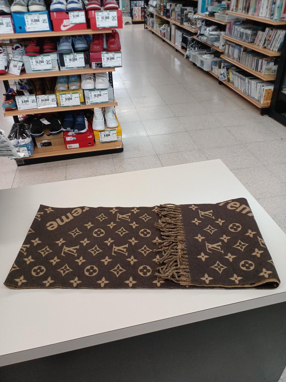 LOUIS VUITTON|SUPREMEコラボ マフラー|【ハードオフ公式通販】オフ