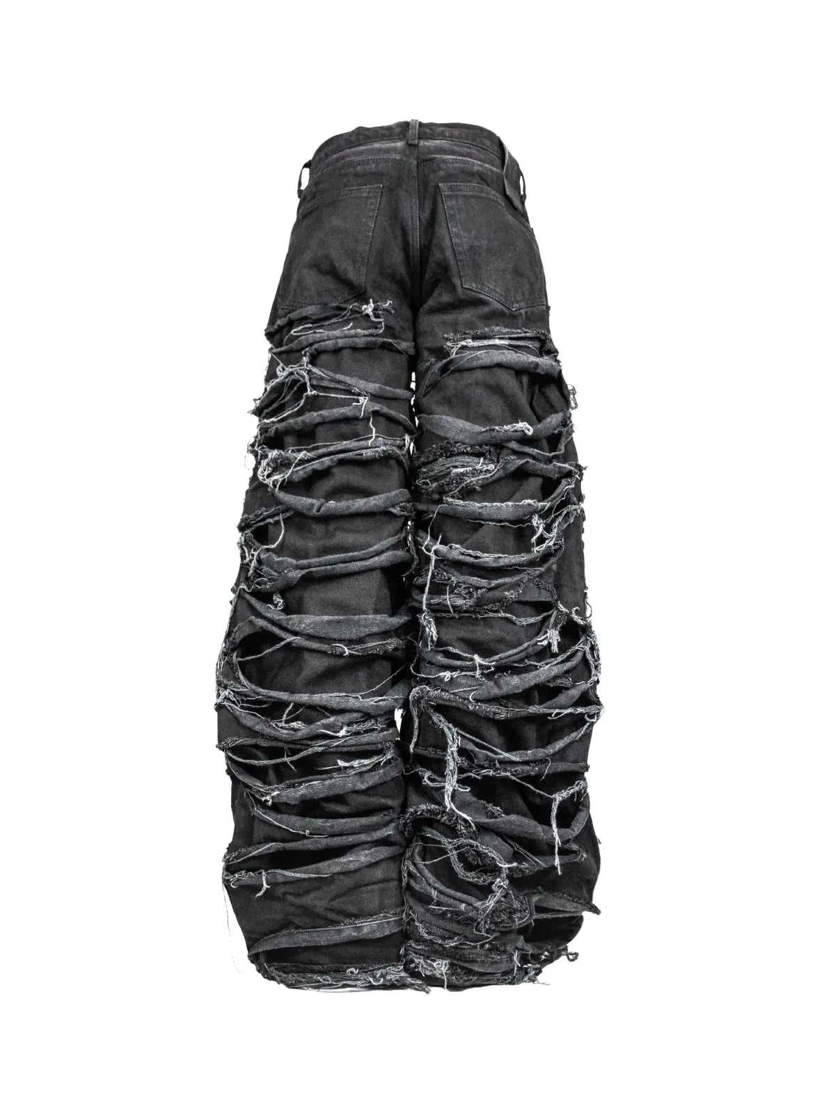 PARADOXE PARIS - REAPER JEANS BAGGY BLACK DENIM – Paradoxe Paris