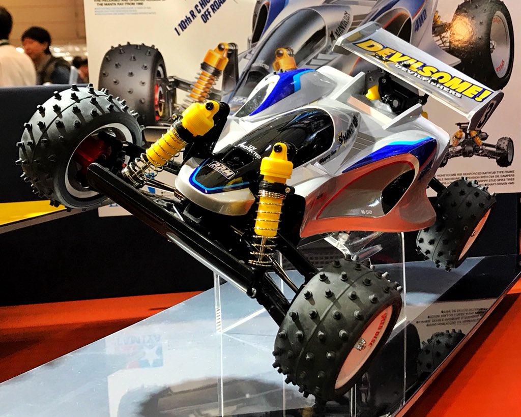 タミヤ新製品】電動RCカー『マンタレイ2018』1990年に発売された