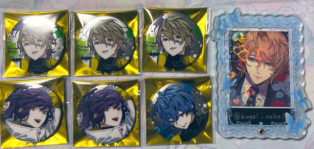 CharadeManiacs シャレマニ 朗読劇 缶バッジ タクミ 10点 Goods | 舞台