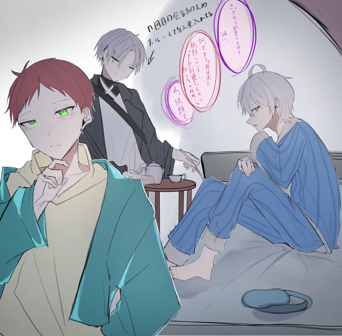 いや､､全員似合うよねって思ってしまったんです､､ #恵美まどか #神柴