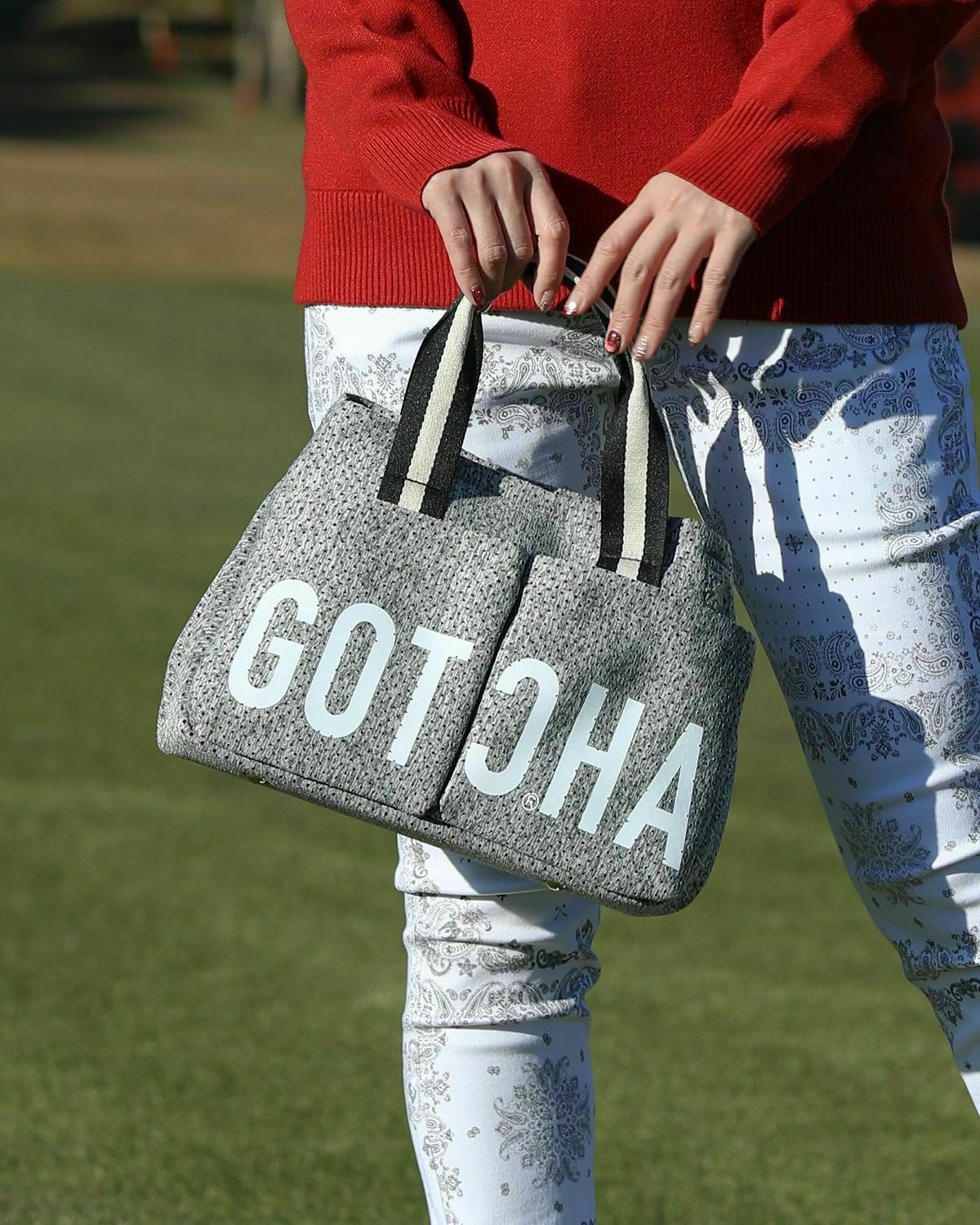 GOTCHA GOLF] 撥水 パンチング スペーサー 2way ポーチ | PEET ONLINE