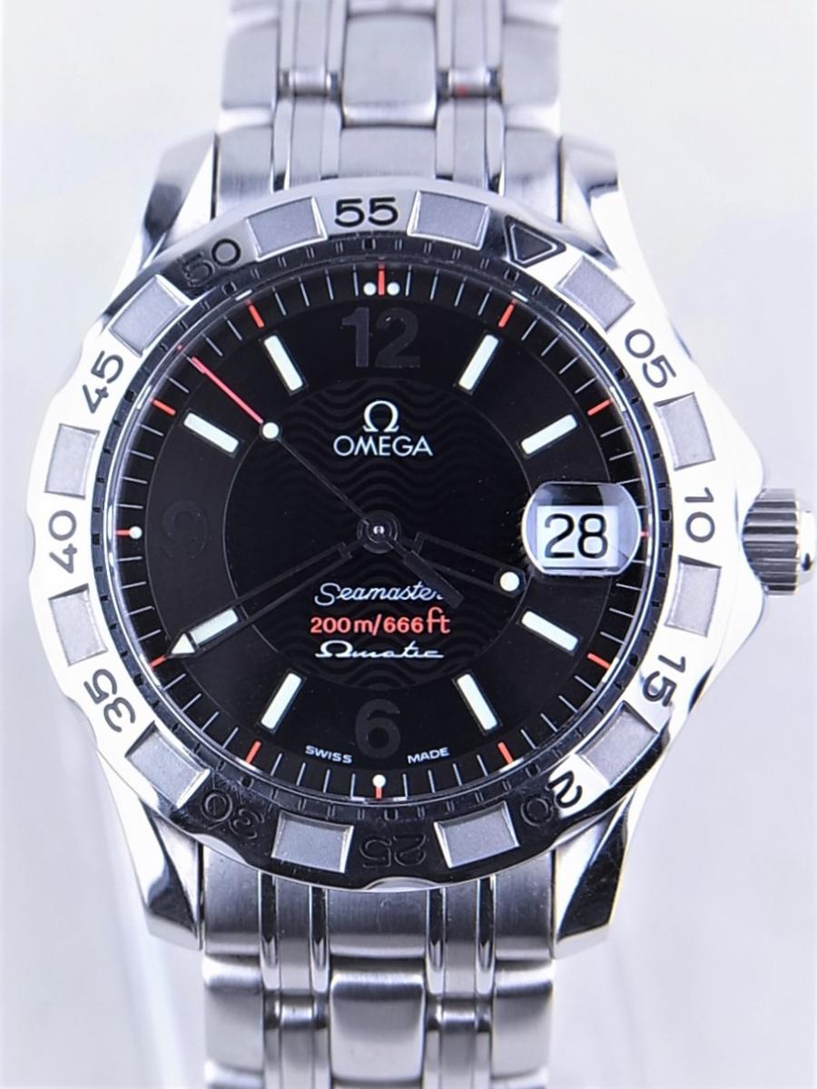 2516.50高価買取事例－オメガ シーマスター 2516.50 黒文字盤 オメガ