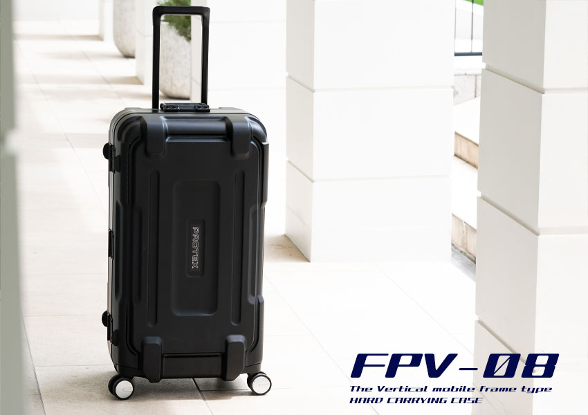 受託手荷物対応＞容量77L精密機器輸送・4輪キャリーFPV-08 | PROTEX