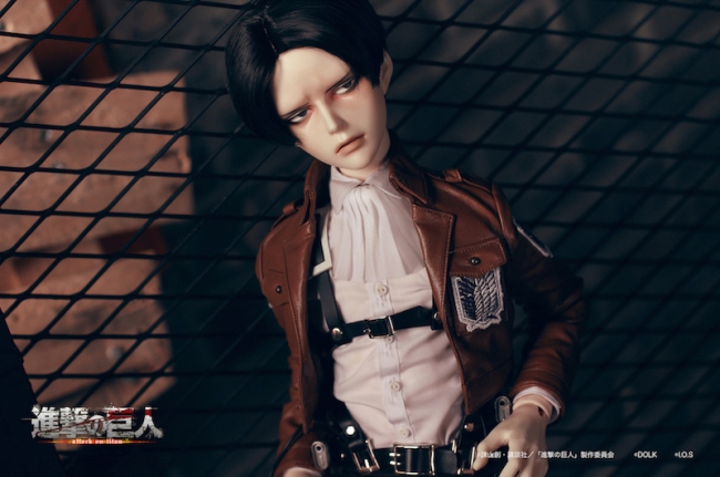 DOLKより「進撃の巨人」キャラクタードール「リヴァイ兵長」調査兵団