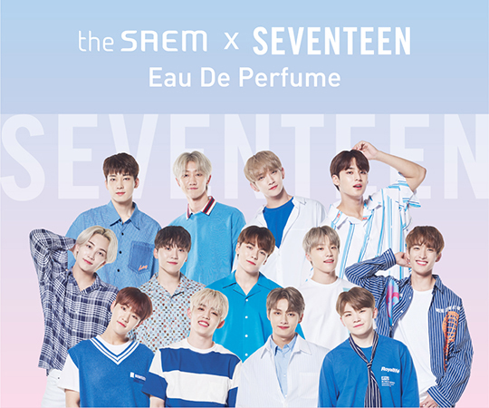 日本限定発売】the SAEM×SEVENTEENコラボフレグランスが11月11日発売