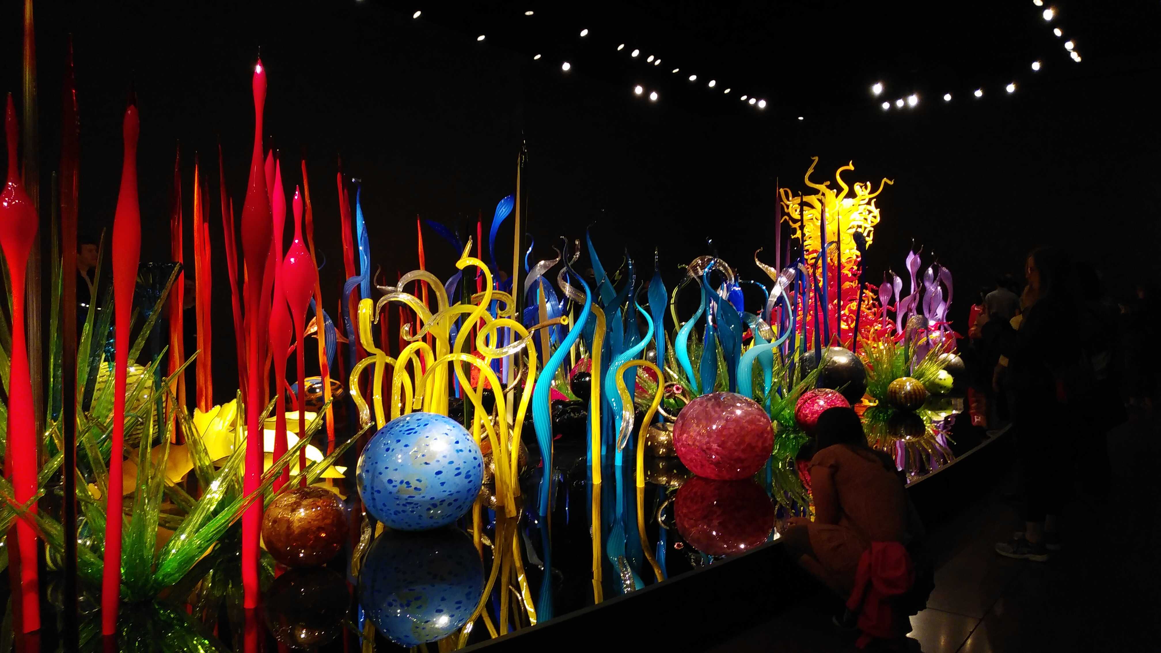 シアトル＆バンクーバーの旅 ⑦ガラスの美術館「チフーリ・ガーデン