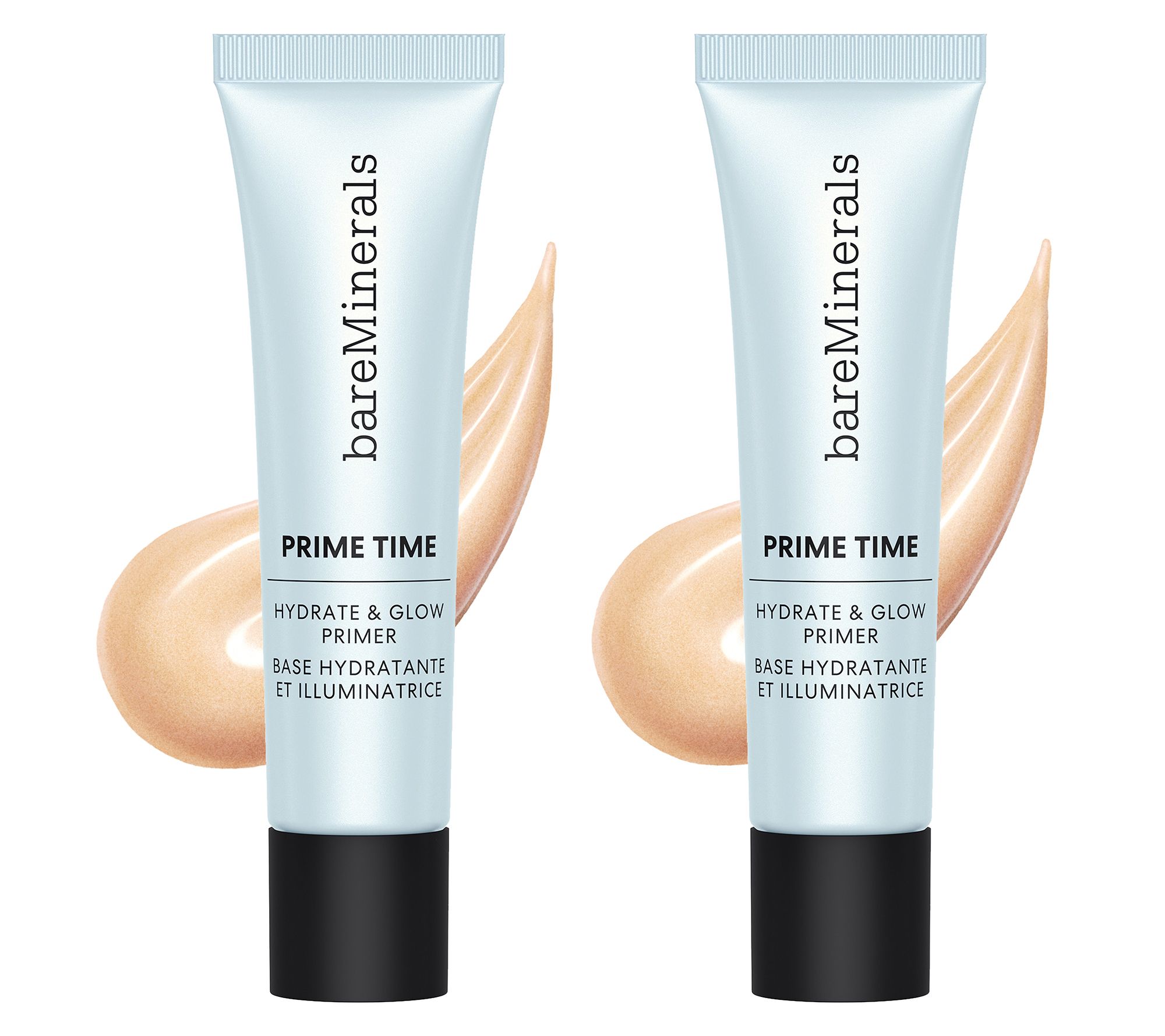 bareMinerals Prime Time Hydrate and Glow Primer Duo - QVC.com