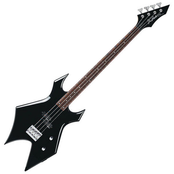 DISC BC Rich Warlock Bass, Black at Gear4music
