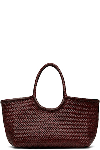 Dragon Diffusion: Burgundy Nantucket Big Bag | SSENSE