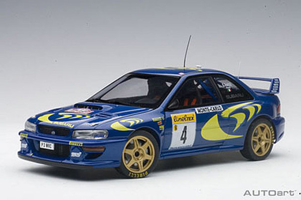 オートアート、スバル インプレッサ WRC 1997 を1/18スケール化