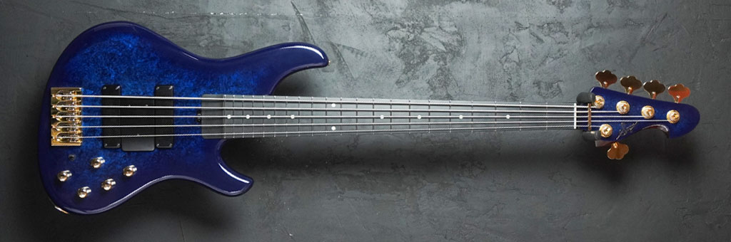 5弦ベース | Sago New Material Guitars