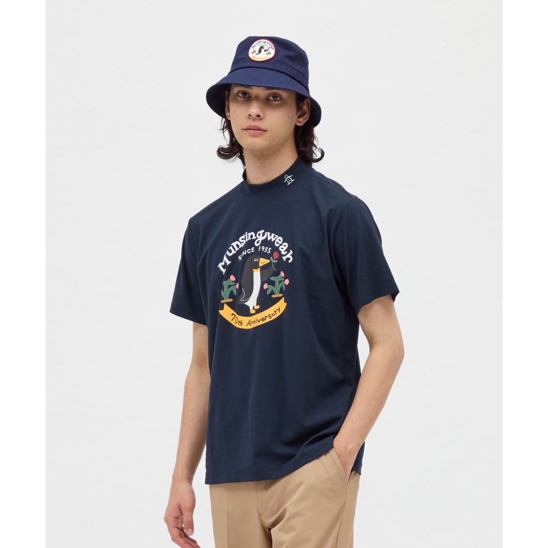 マンシングウェア MUNSINGWEAR 【70周年記念】Sunscreen NIR プリント