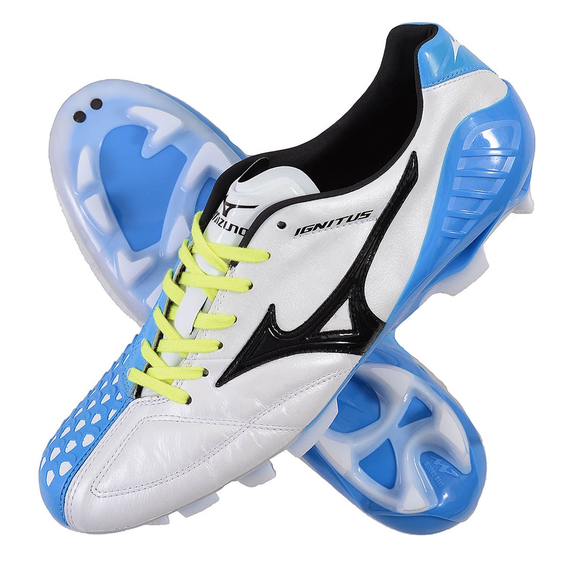 MIZUNO ミズノ ウェーブ イグニタス 4 JAPAN(ホワイト×ブルー