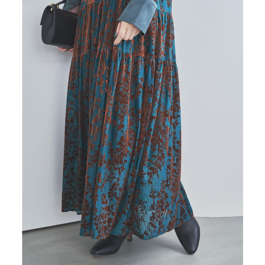 アーバンリサーチ ロッソ URBAN RESEARCH ROSSO フロッキープリント