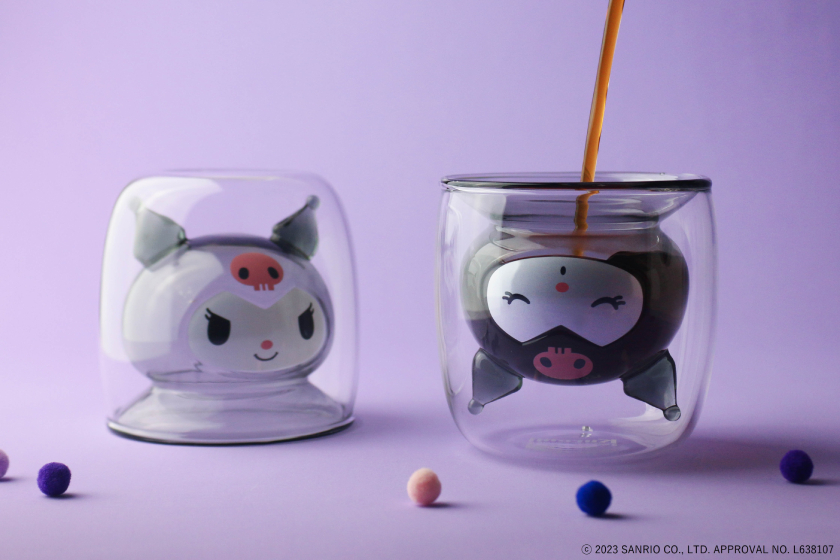 クロミの特徴的な耳をガラス細工で再現♡ サンリオキャラクター