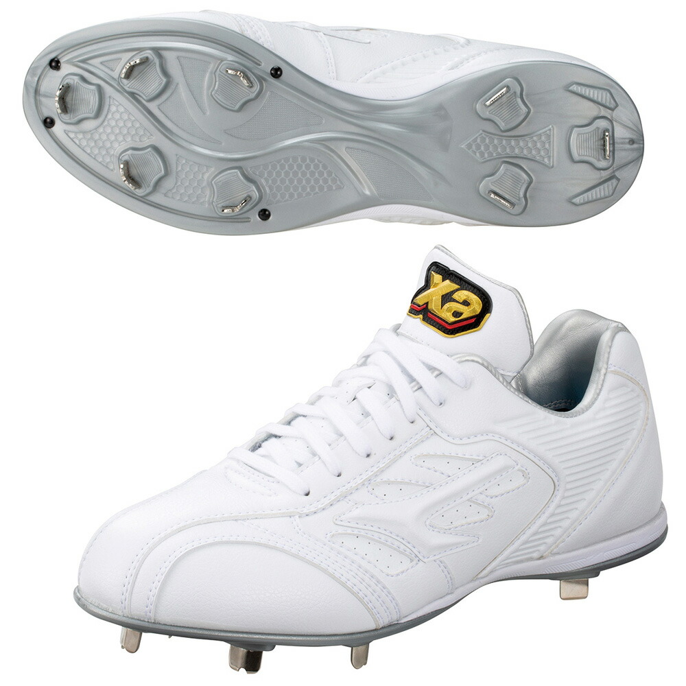 楽天市場】ザナックス トラスト 革底ホワイトスパイク ビッグサイズ