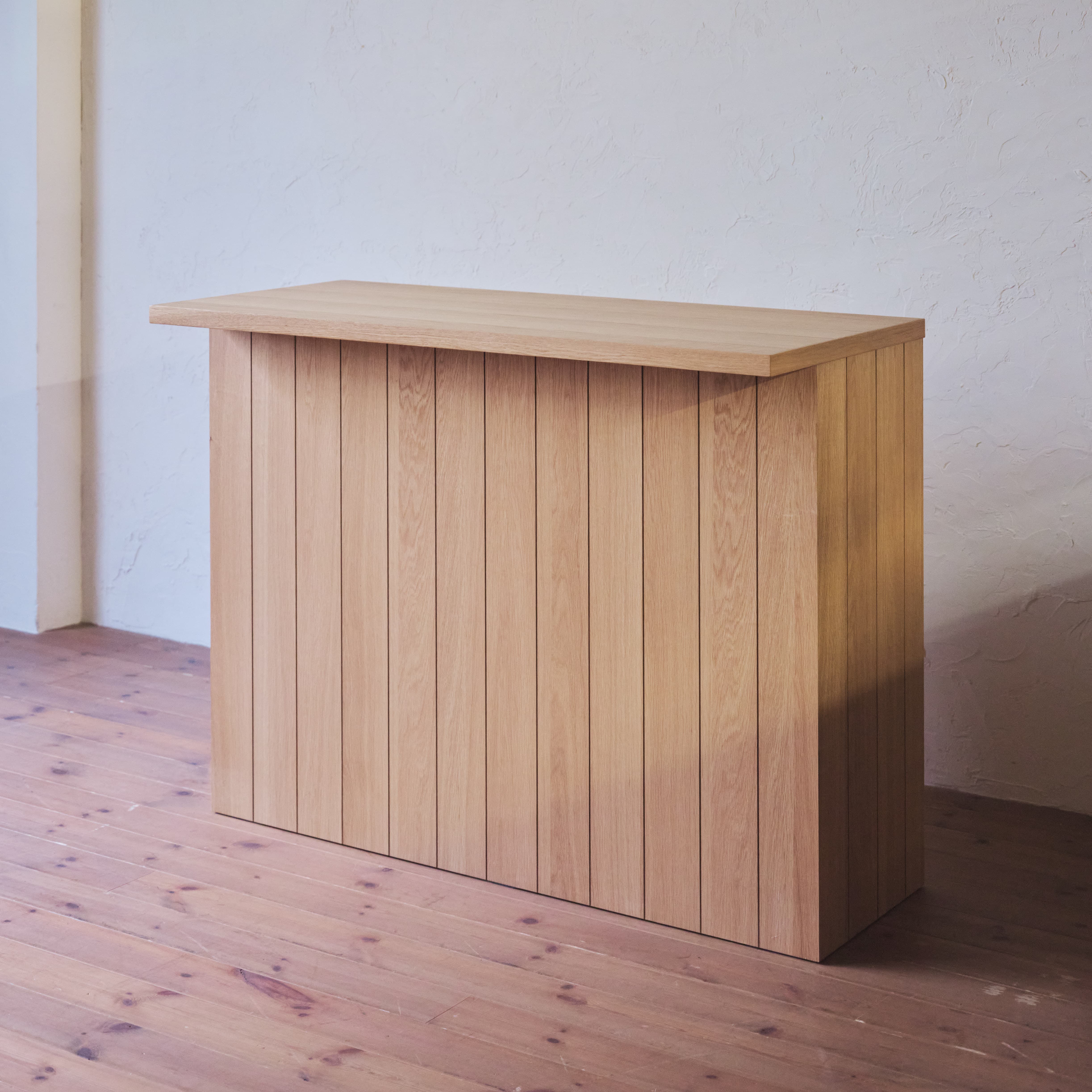 ヴィネ カウンター(ホワイトオーク) (幅120cm 天板カウンタータイプ