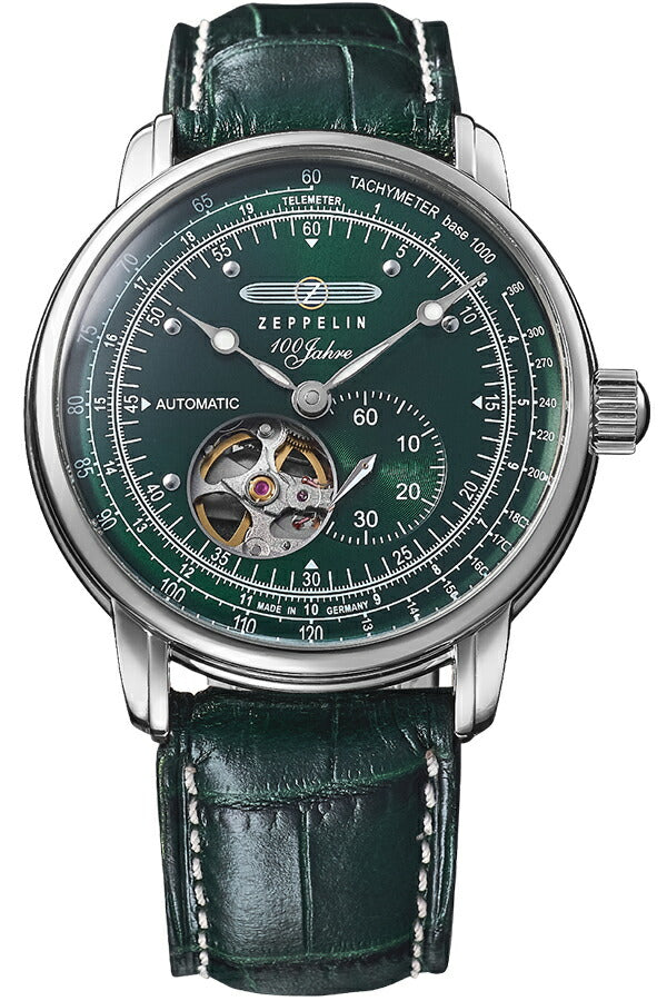 ツェッペリン LZ1 100周年記念モデル 7680-1N メンズ クオーツ レザー